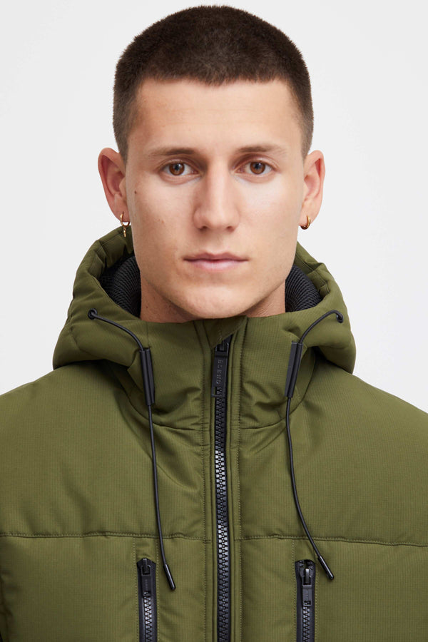 BLEND - Hooded Quilted Jacket