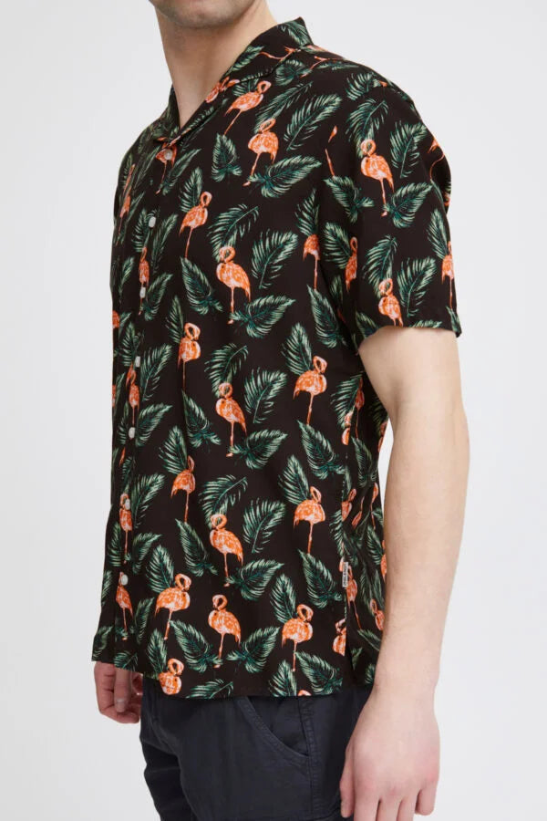 Blend - Black Flamingo Shirt