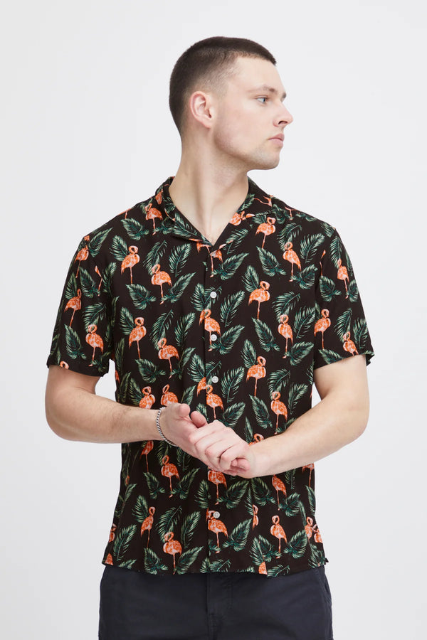 Blend - Black Flamingo Shirt