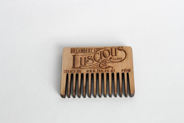 Lambert's Luscious Beard Oil - Rimu Comb