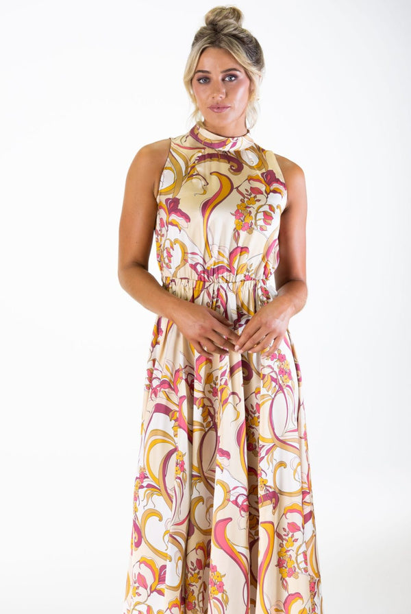 Bel Vestito - Rome Panelled Midaxi Dress