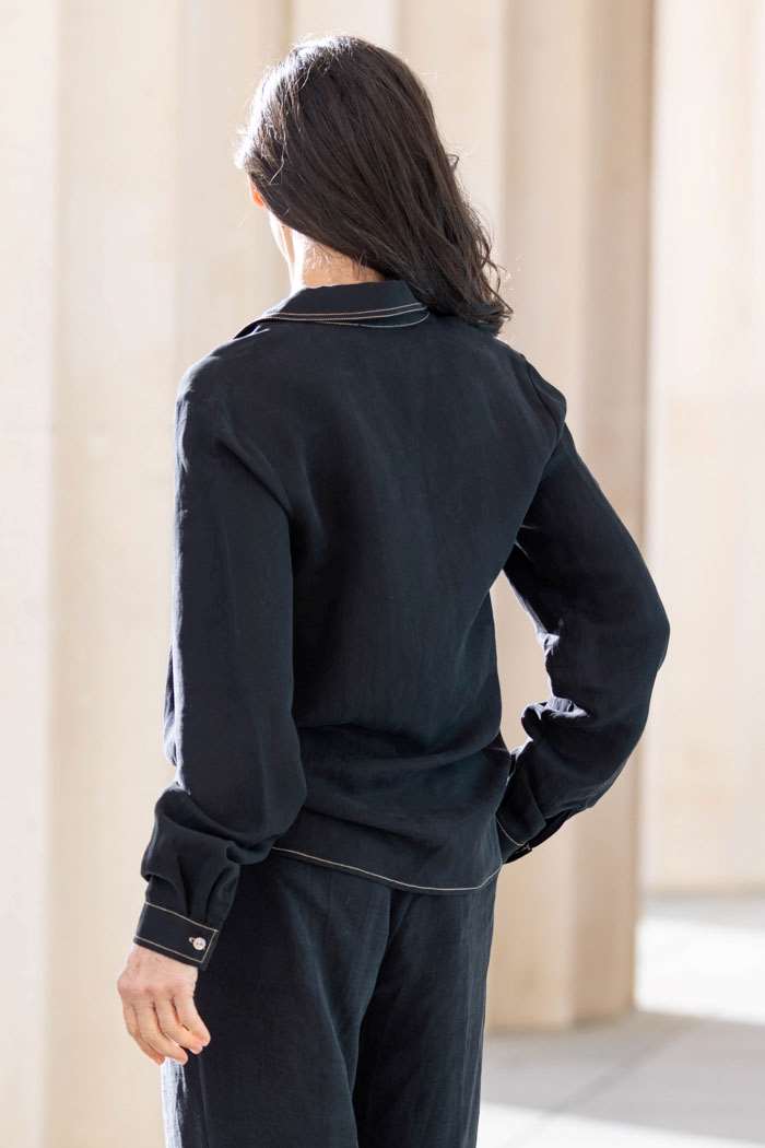 The Bay by Augustine - Dover Black Shirt