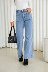 CD Denim - Straight wide Leg Jeans