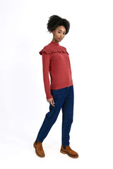 Molly Bracken - Knitted Sweater - Terracotta