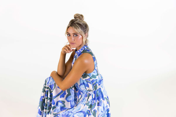 Bel Vestito - Portofino Panelled Midaxi Dress