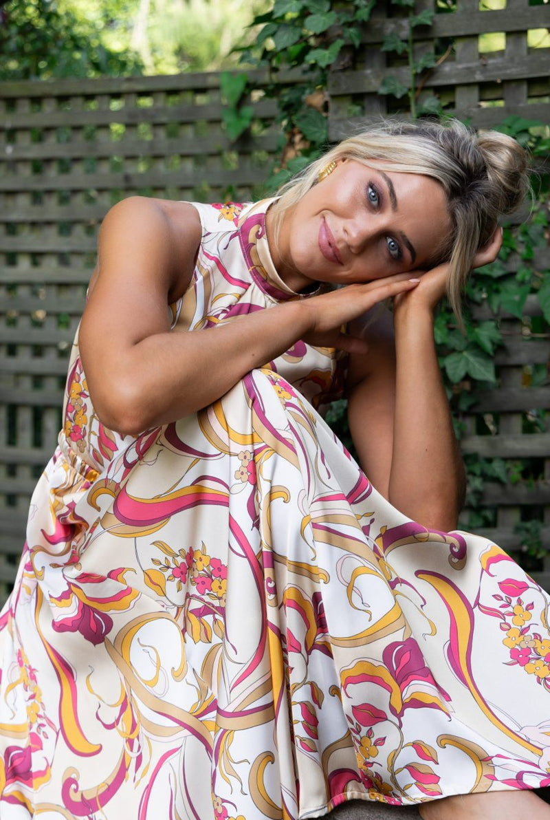 Bel Vestito - Rome Panelled Midaxi Dress