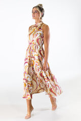 Bel Vestito - Rome Panelled Midaxi Dress