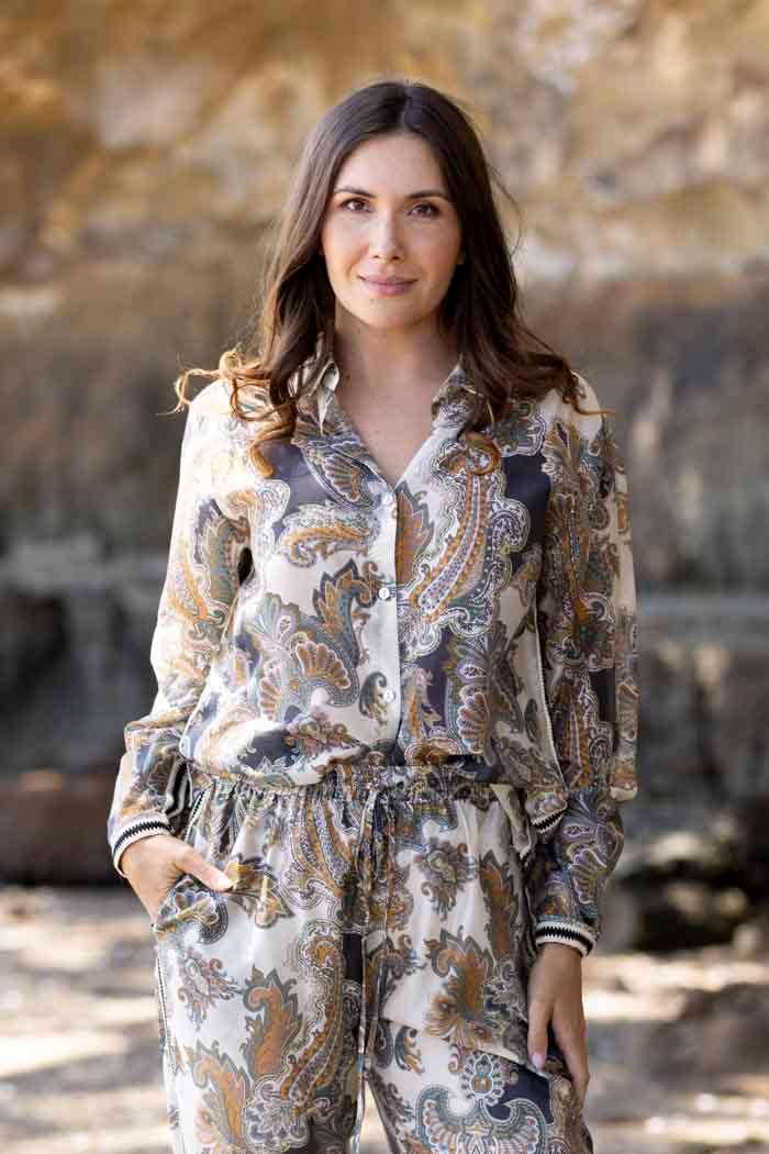 The Bay by Augustine - Penelope Shirt Paisley