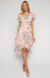 Style State -Floral Chiffon Dress