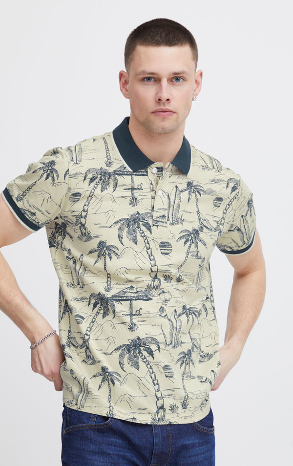 Blend - Tropical Island Polo Shrit