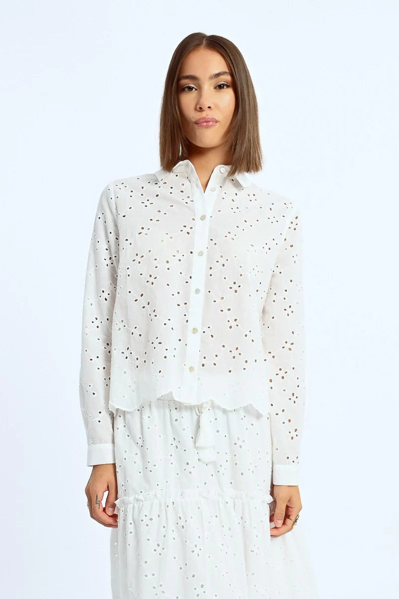 Lili Sidonio - English Embroidery Blouse