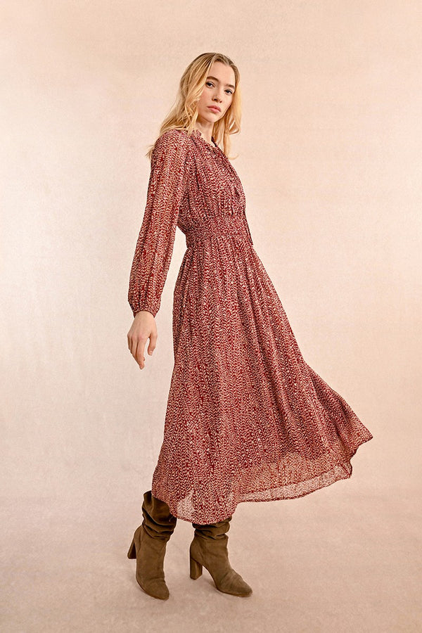 Molly Bracken - Red Mona Maxi Dress