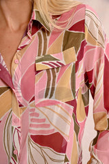 Molly Bracken - Flowy Printed Blouse