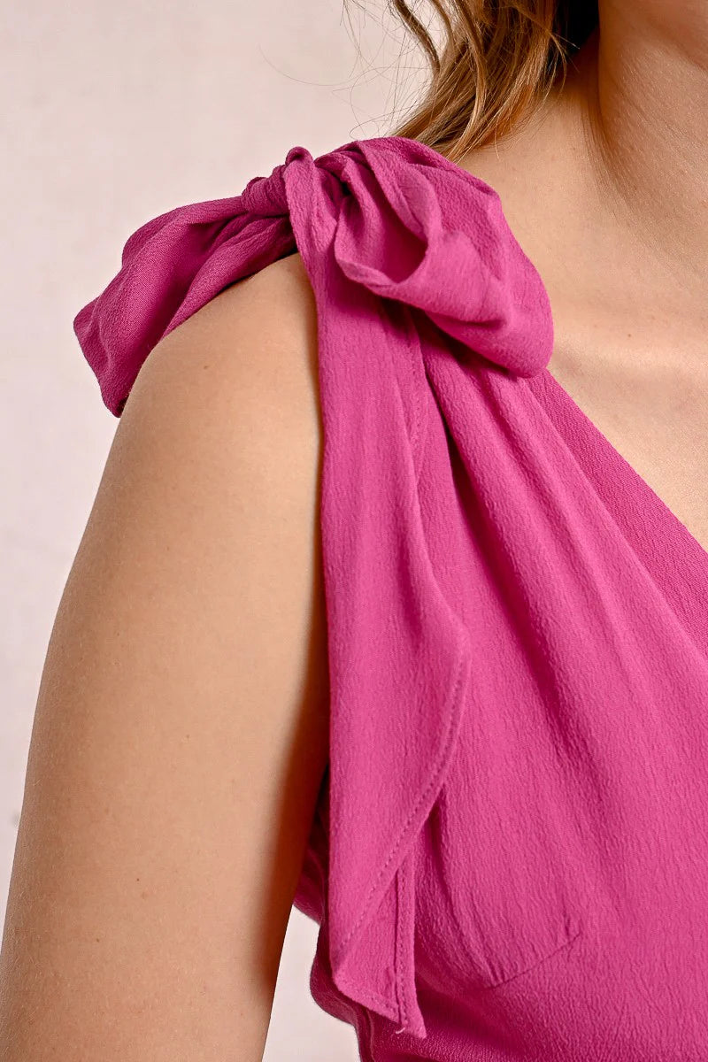 Molly Bracken - Sleeveless Tie Dress