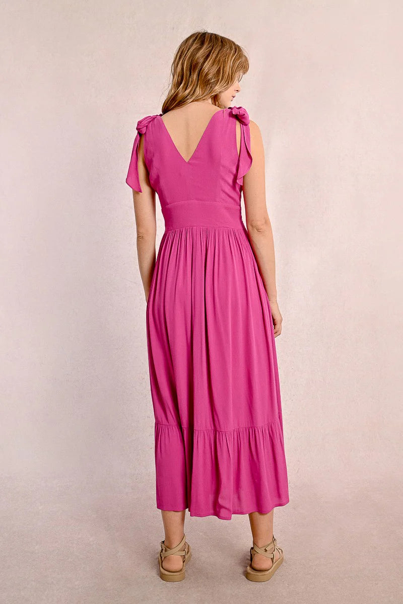 Molly Bracken - Sleeveless Tie Dress