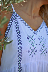 Molly Bracken - Long Embroidered Dress