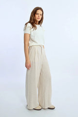 Lili Sidonio - Pleated Wide Leg Pants