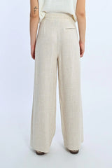 Lili Sidonio - Pleated Wide Leg Pants