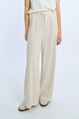 Lili Sidonio - Pleated Wide Leg Pants