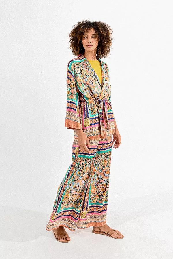 Molly Bracken - Printed Kimono Jacket