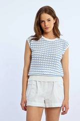 Lili Sidonio - Knitted Sleeveless Sweater
