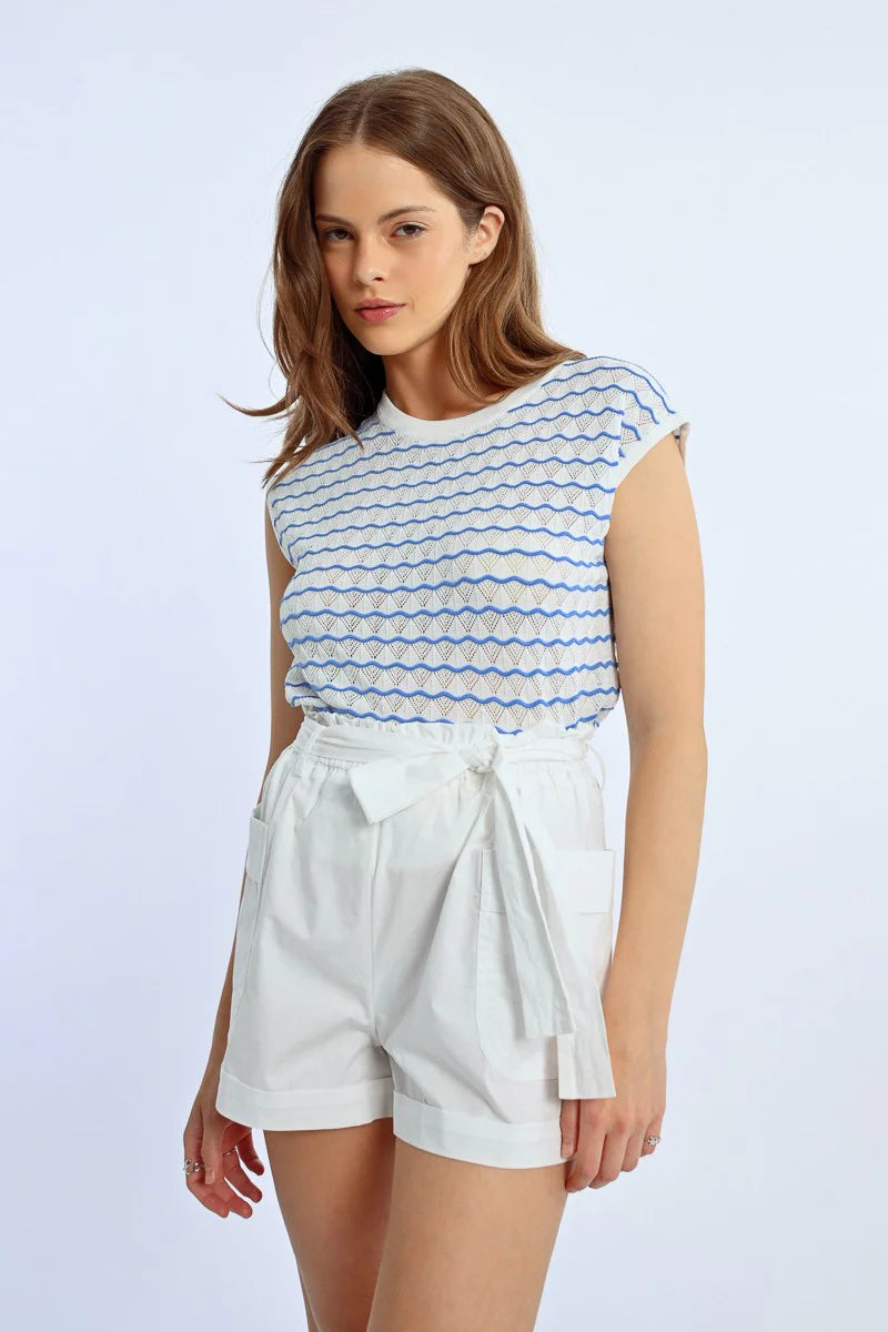 Lili Sidonio - Knitted Sleeveless Sweater