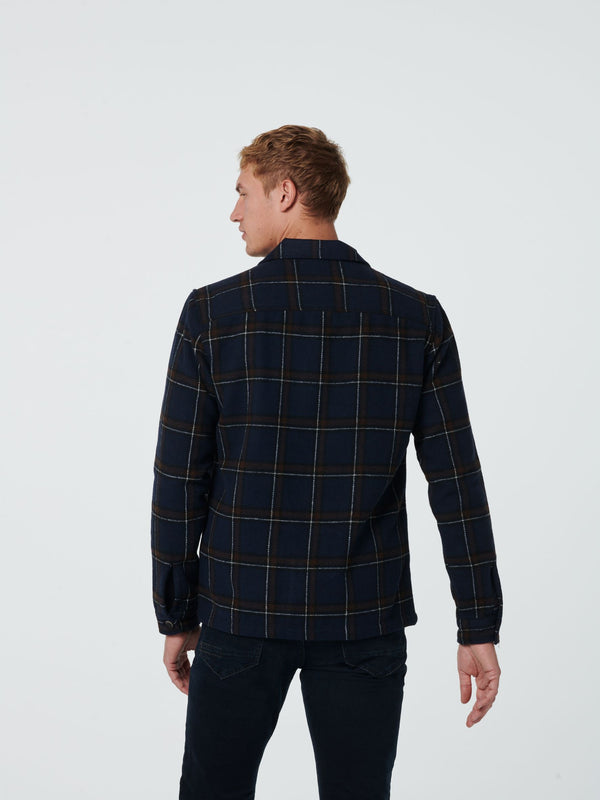 No Excess -  Checked Over Jacket